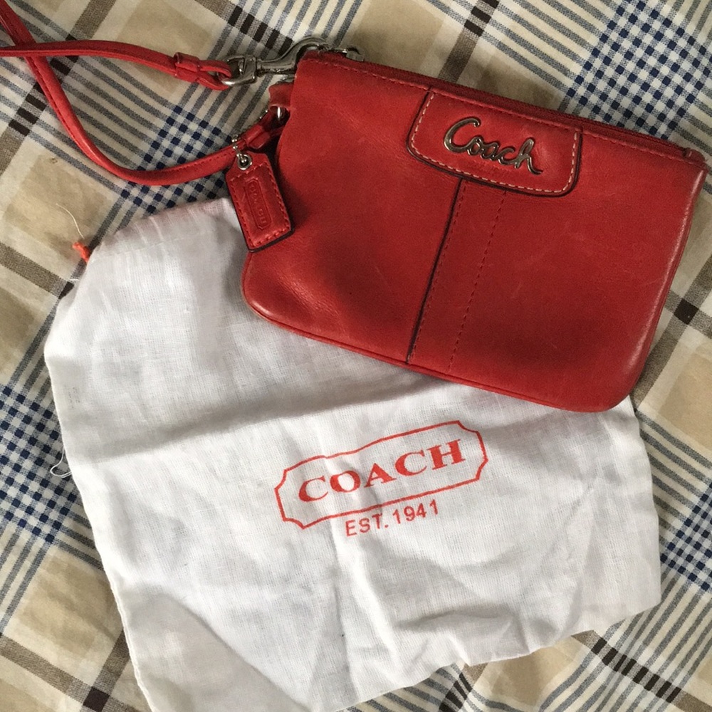Coach wristlet